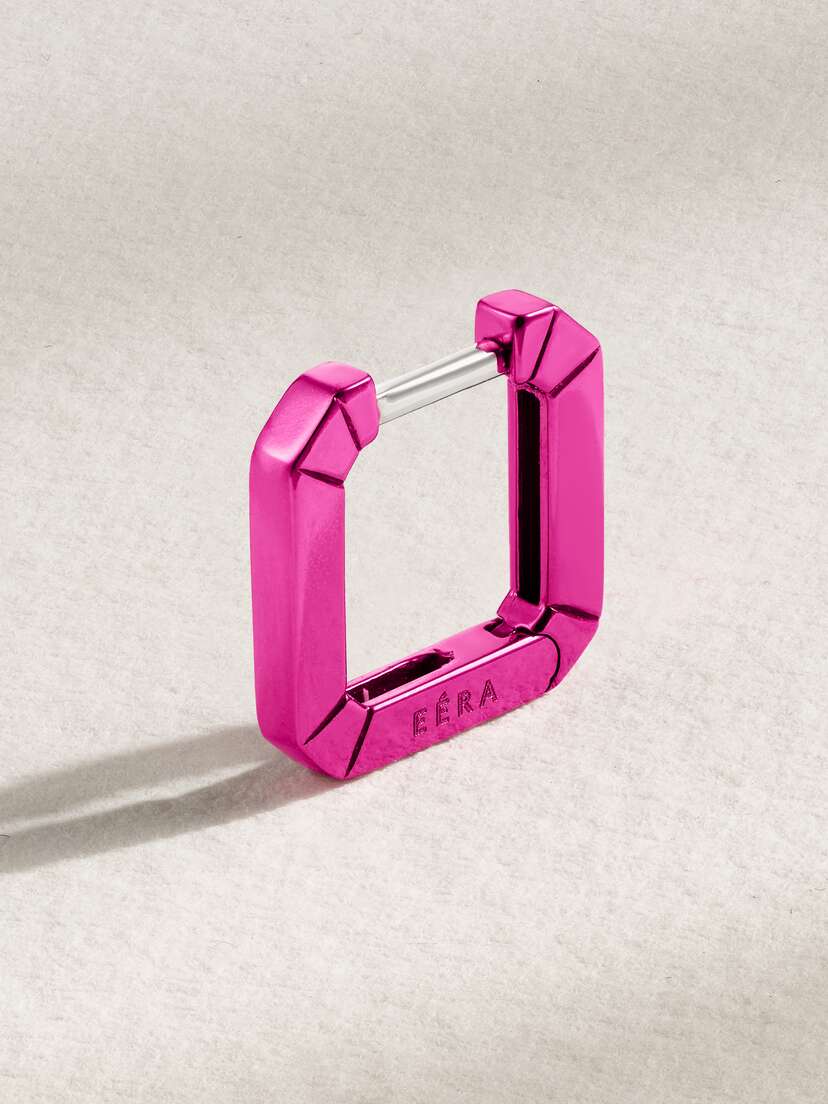 EÉRA Mini 18-karat White Gold Single Earring