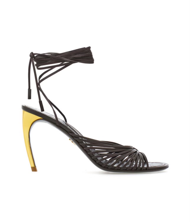 Ferragamo Atena Leather Sandal