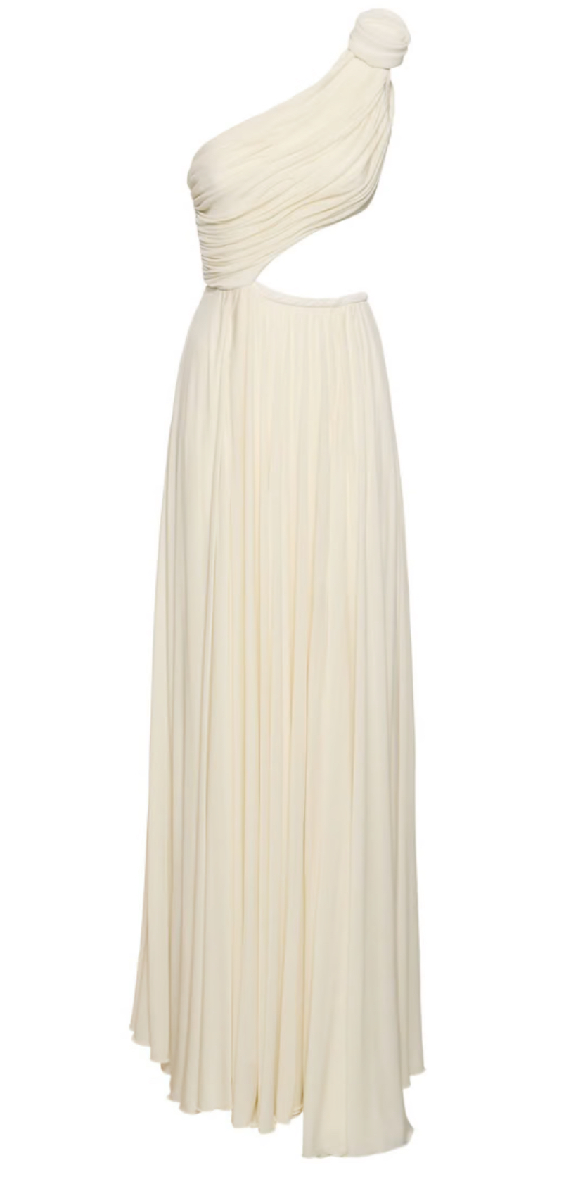 Giambattista Valli One-Shoulder Cut Out Viscose Long Dress