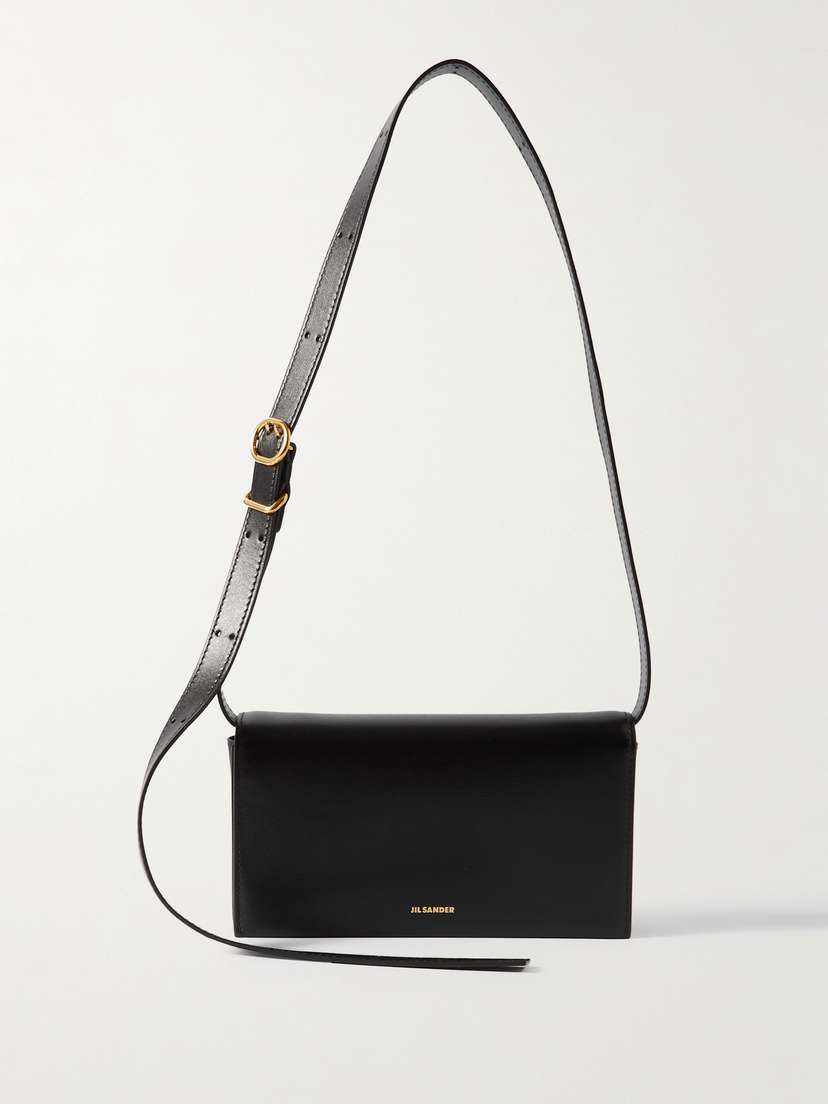 Jil Sander Textured-leather Shoulder Bag