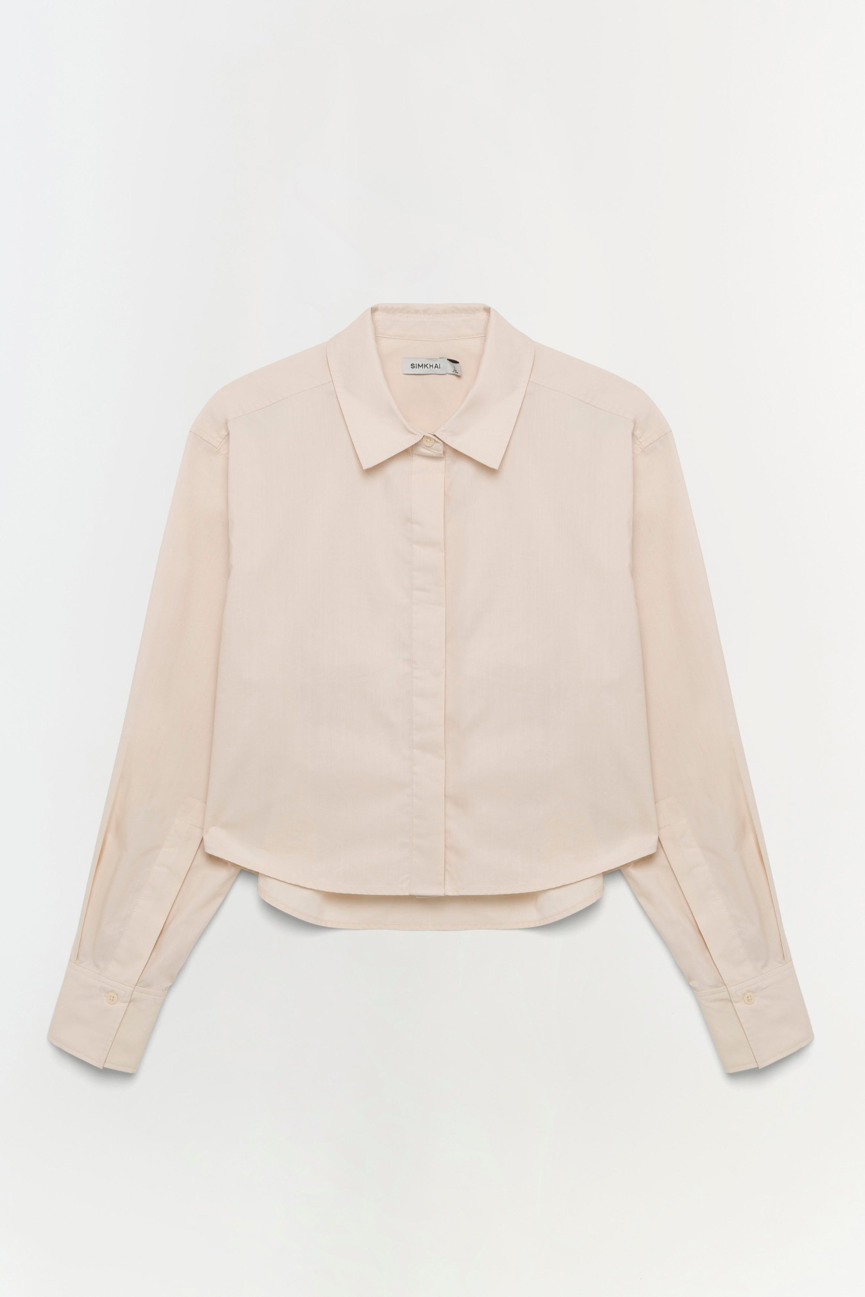 Simkhai Renata Cropped Shirt