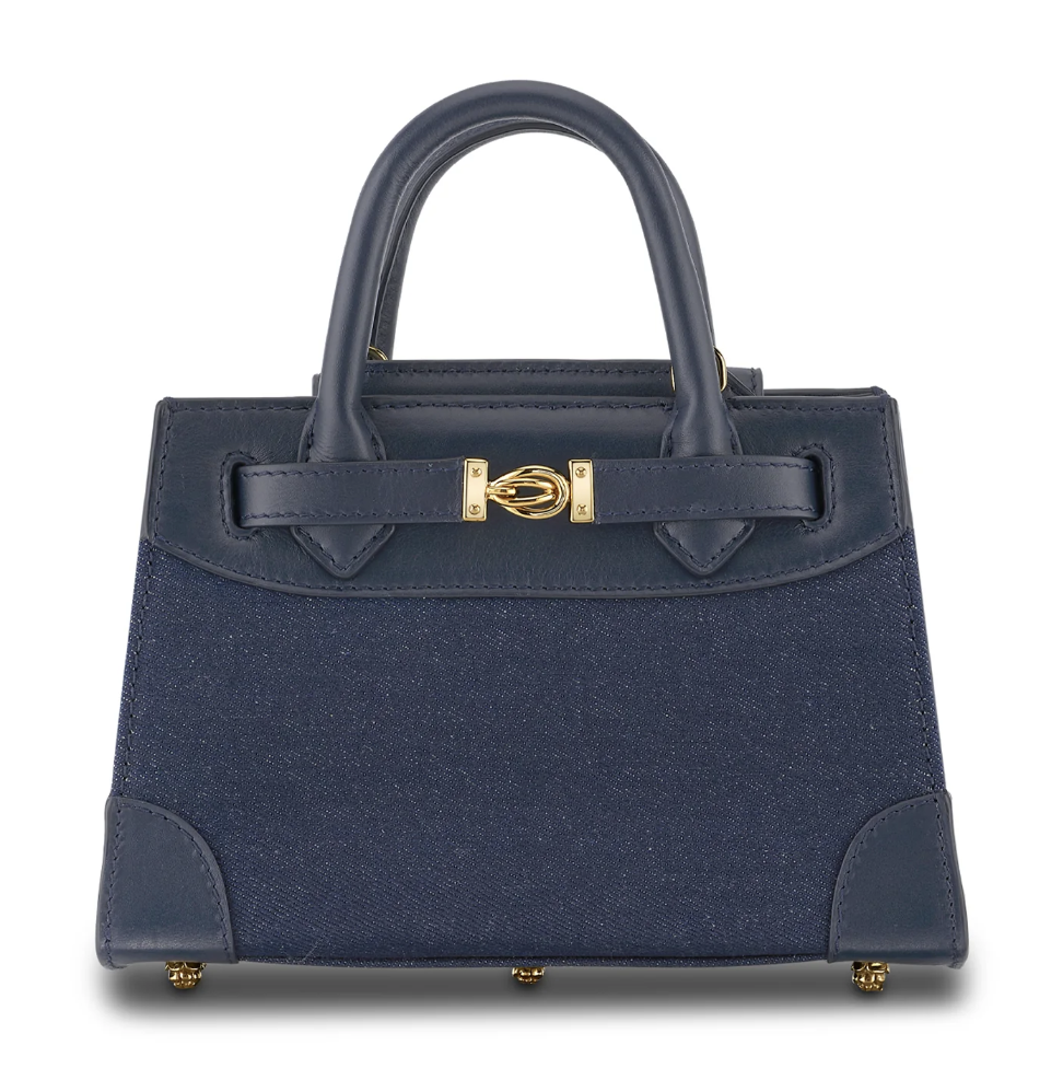 Tyler Ellis Mini Winnie Denim Handbag
