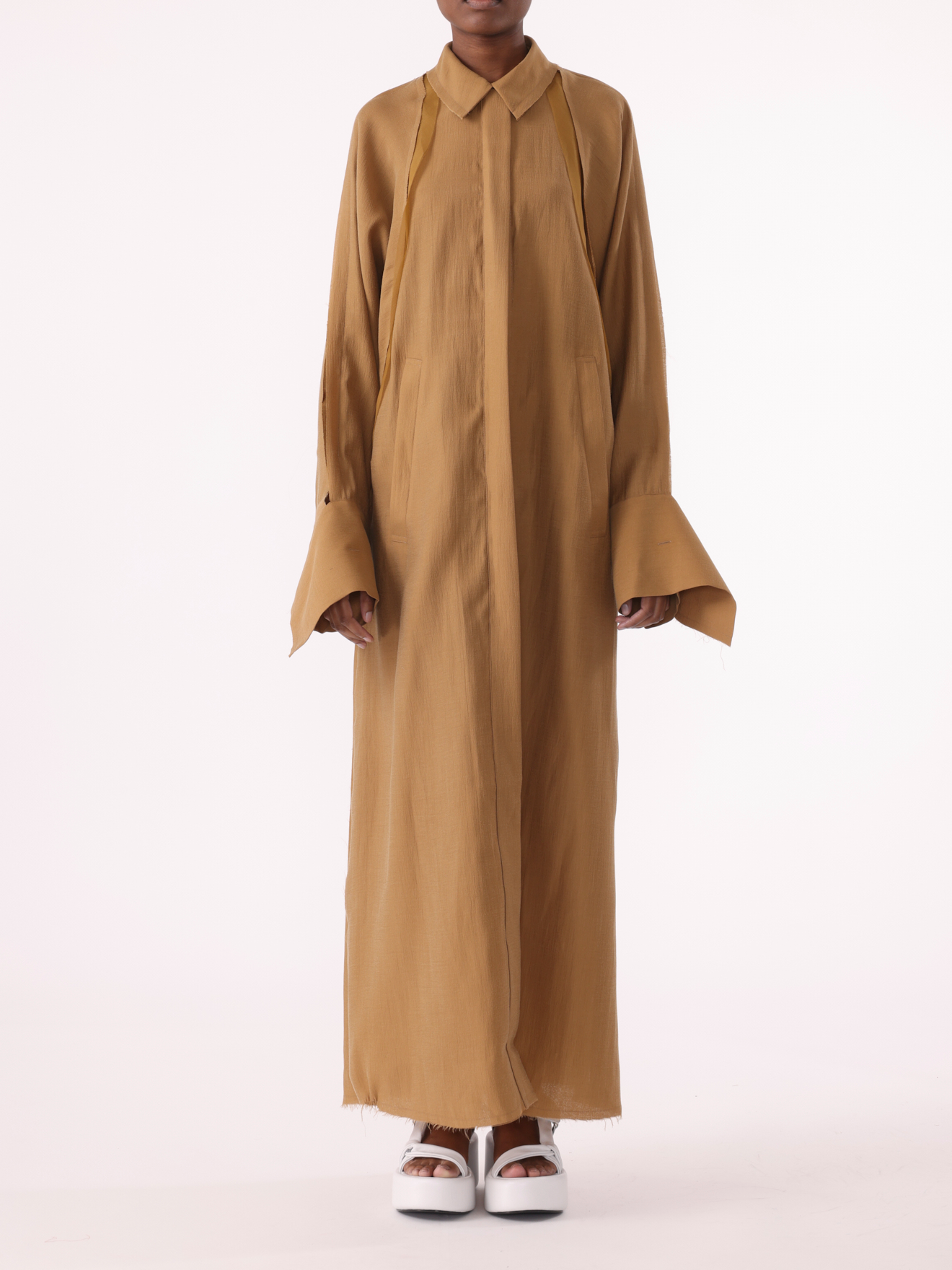 Jason Wu Collection PRE-ORDER Raglan Sleeve Soft Mikado Trench Coat