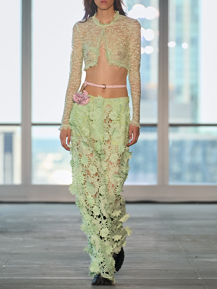 Aknvas PRE-ORDER Adrian Floral Lace Pants