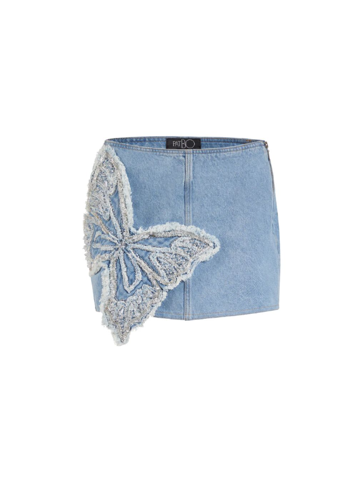 PatBo PRE-ORDER Camila Coehlo Denim Skirt