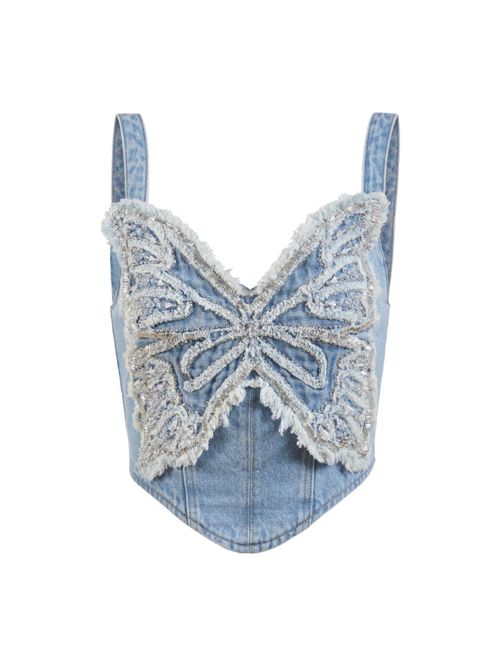 PatBo PRE-ORDER Camila Coehlo Denim Top