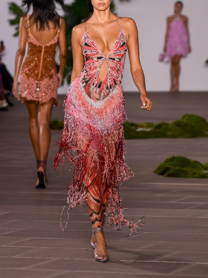 PatBo PRE-ORDER Papillon Cut-Out Maxi Dress