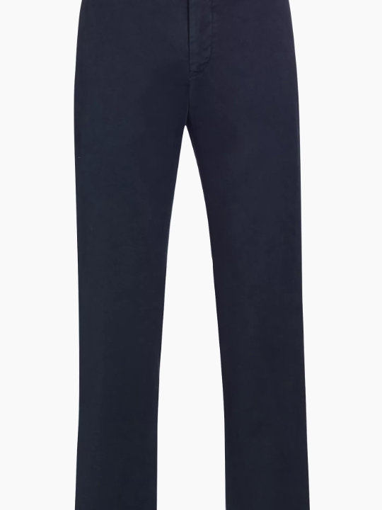 Kiton Navy Flat Front Pants