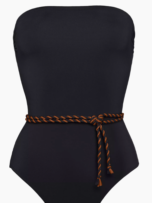Eres Majorette Belted Bustier One-Piece Swimsuit