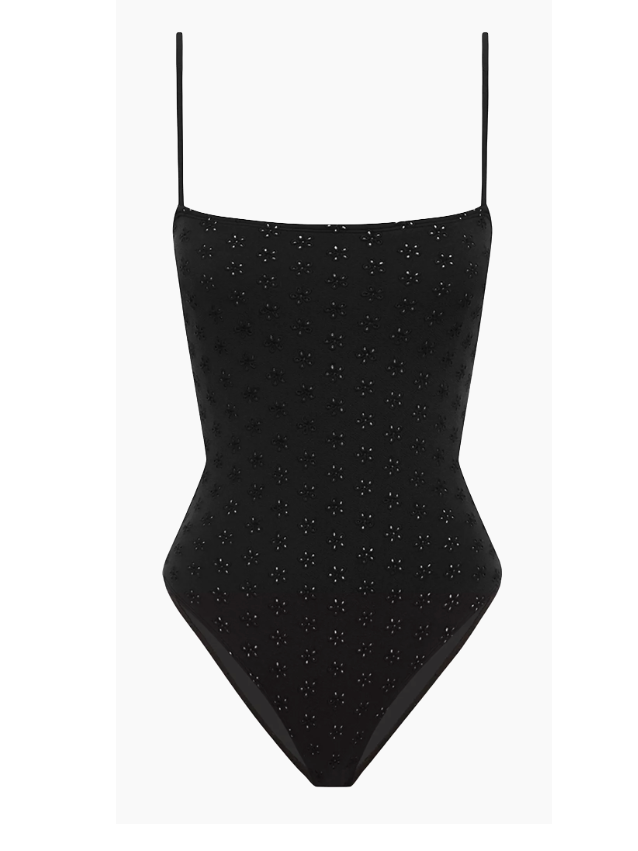 Peony   Broderie One-Piece Swimsuit