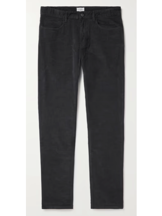 Hartford Tim Straight-Leg Cotton-Blend Corduroy Trousers
