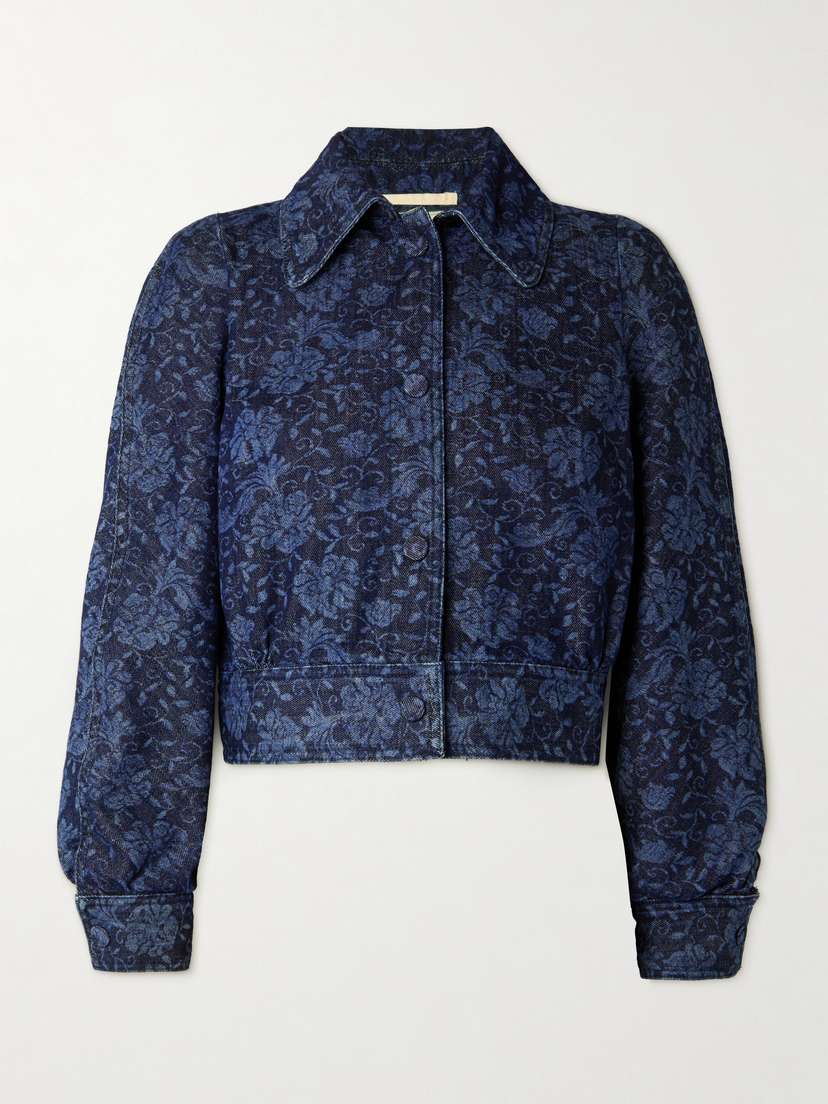 Dries Van Noten Cropped Denim Jacket