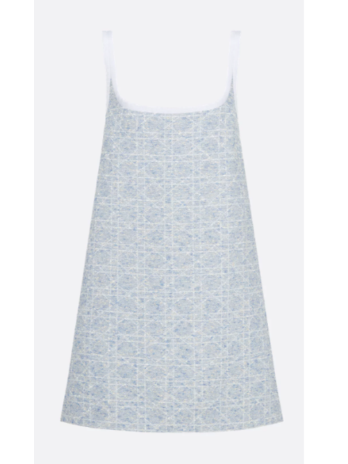 Dior Short Flared Cannage Dress
