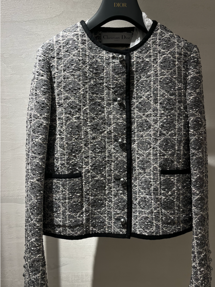 Dior Cannage Cropped Jacket