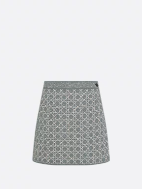 Dior Macrocannage Miniskirt