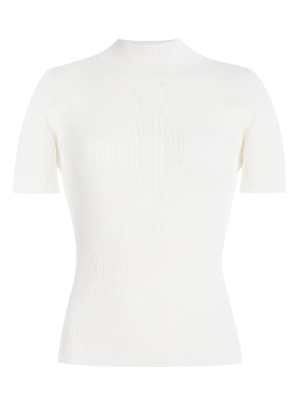 Oscar de la Renta Knit Silk-Blend Top