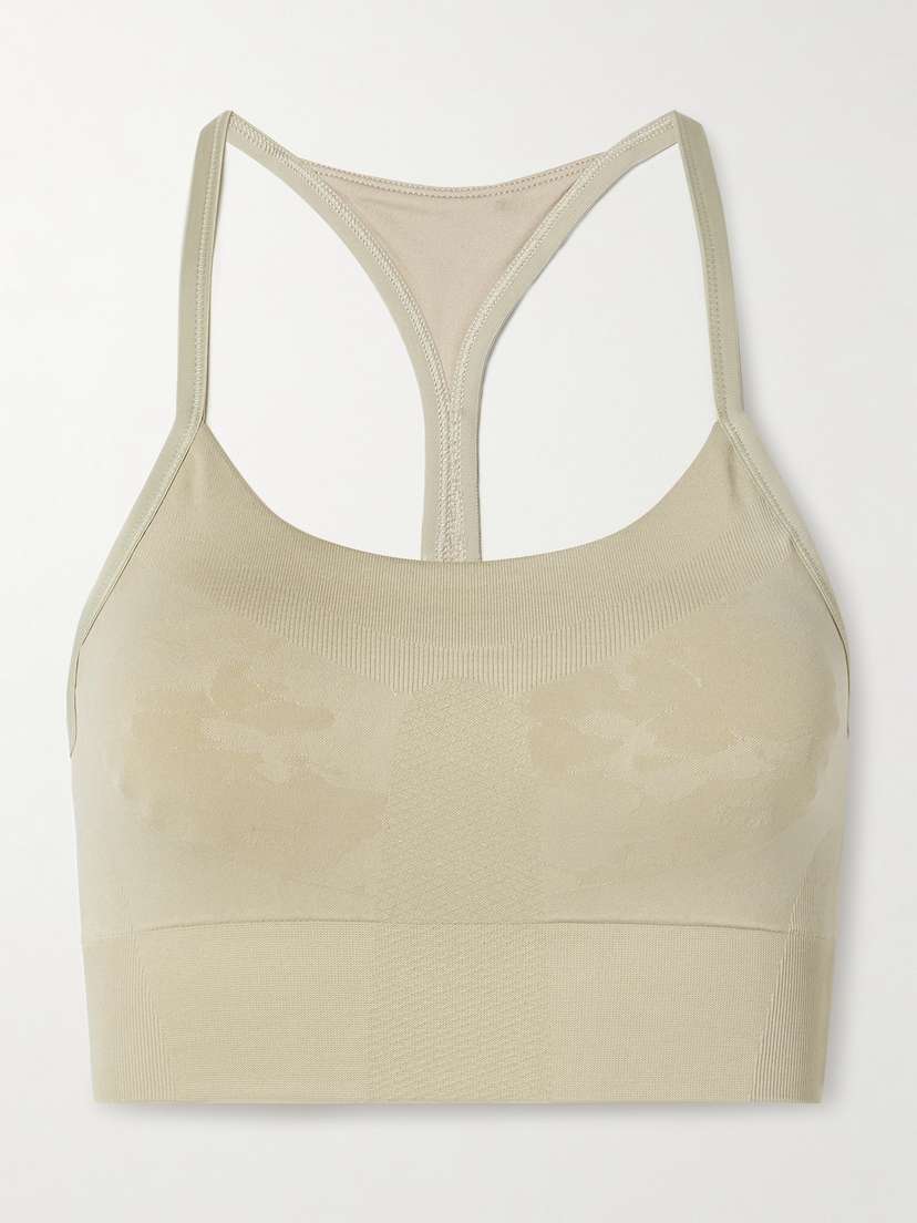 adidas by Stella McCartney Truestrength Stretch Recycled-jacquard Sports Bra