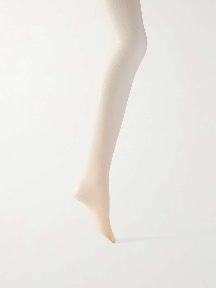 Wolford 20 Denier Swiss-dot Tights