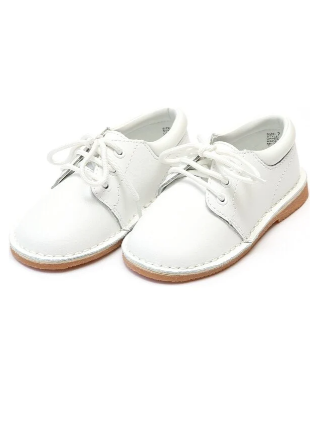 Robeez Tyler Stitch Down Leather Lace Up Shoe (size 9)