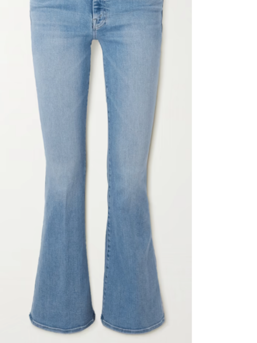 Mother The Weekender high-rise flared jeans